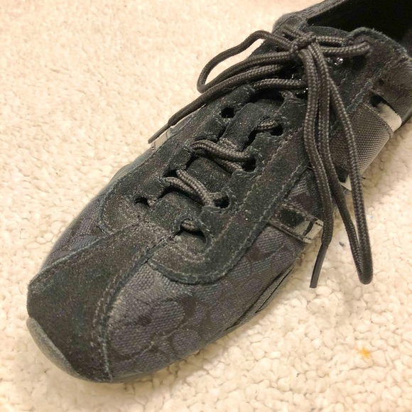 Coach Remonna Black Signature C Sneaker - Picture 7 of 9